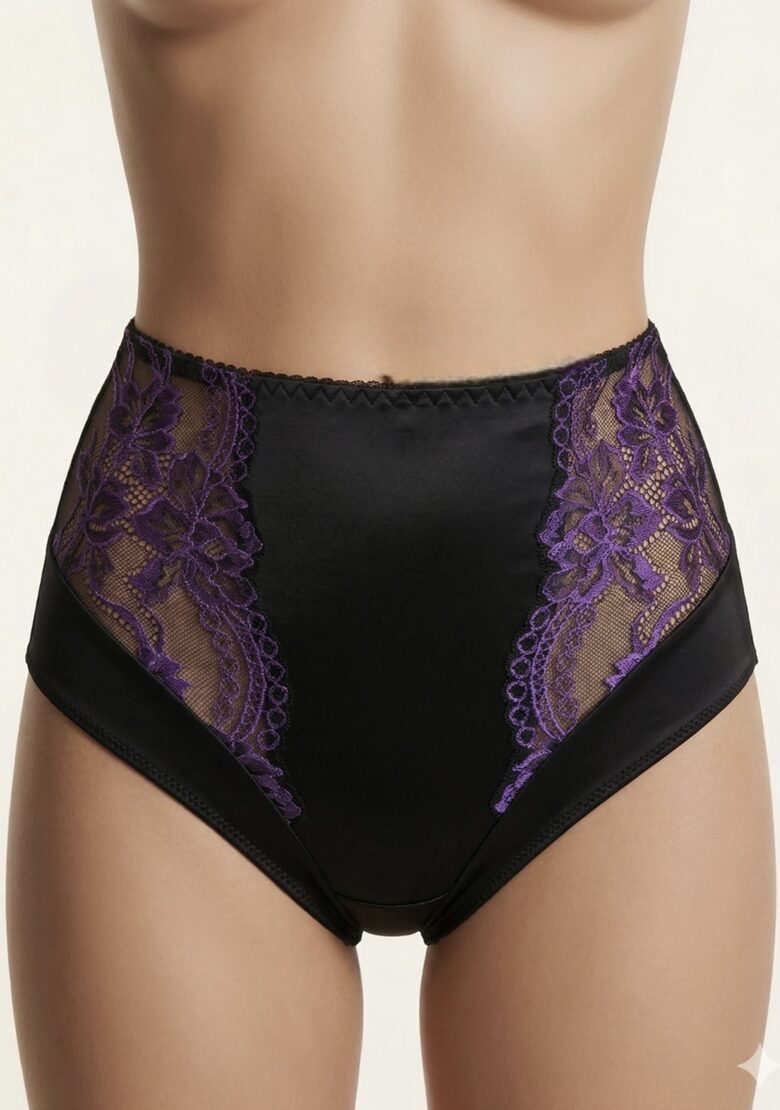 Panties 3025 Black / Syringa